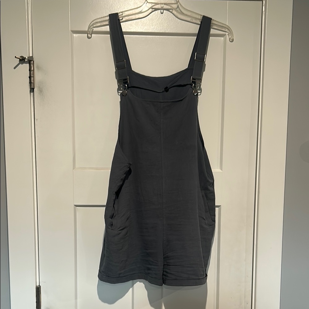 Dark Gray Overalls